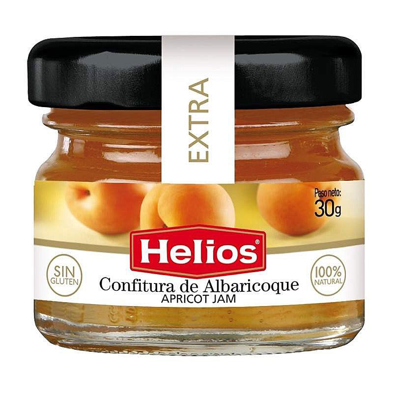 CONFITURA ALBARICOQUE EXTRA TARROS CAJA 24un 30gr.